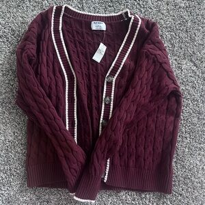 NWT Old Navy XS cable knit cardigan